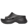 Balenciaga x Crocs Pool Slide Sandalen «Black» 677389W1S8E1000