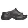 Balenciaga x Crocs Pool Slide Sandalen «Black» 677389W1S8E1000