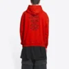 Balenciaga x FORTNITE Hoodie Medium Fit «Red» 600583TLVO46506