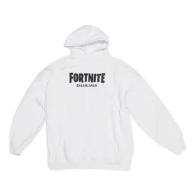 Balenciaga x FORTNITE Hoodie Medium Fit «White» 600583TLVO49040