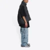 Balenciaga x Gucci The Hacker Project Hacker Cocoon Puffer Gilet Weste «Schwarz» 681884TLO531269