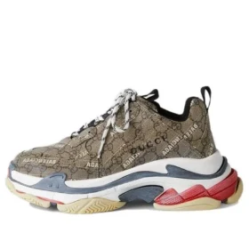 Balenciaga x Gucci Triple S Sneaker «The Hacker Project Beige» 681066-ULZ10-9795