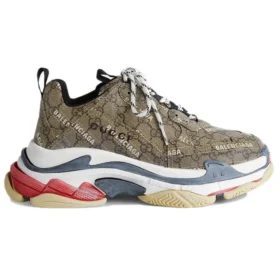 Balenciaga x Gucci Triple S Sneaker «The Hacker Project Beige» 681066-ULZ10-9795