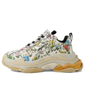 Balenciaga x Gucci Triple S Sneaker «The Hacker Project Floral» 681068-UL110-8461