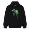 Balenciaga x Marvel Hulk-Hoodie, Medium Fit «Black» 600583TLV581000
