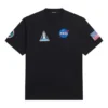 Balenciaga x NASA Crossover Space Retro Kurzarm-T-Shirt «Black» 651795TKVD71070
