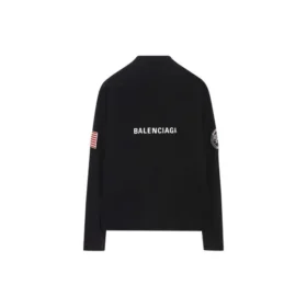 Balenciaga x NASA Space Multi-Patch-Sweatshirt «Black» 662496TKVD71070