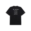 Balenciaga x PlayStation Crossover PS5 – Alphabet-Geometrie-Muster-Print, kurzärmelig, Unisex, schwarz 651795TKVF31070