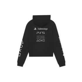 Balenciaga x PlayStation Unisex FW21 mit Print, schwarz 657034TKVF41070