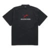 Balenciaga x Puma Oversize-T-Shirt «Black Faded» 831305TTVA61041
