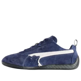 Balenciaga x Puma Speedcat Suede «Distressed Navy White» 847146WSDSD4191