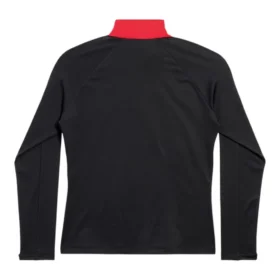 Balenciaga x Puma T-Shirt mit halbem Reissverschluss «Black Red» 846996TTVB11076