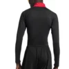 Balenciaga x Puma T-Shirt mit halbem Reissverschluss «Black Red» 846996TTVB11076
