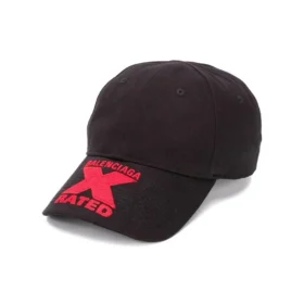 Balenciaga x Rated Cap «Black Red» 617144410B21074