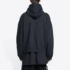 Balenciaga x THE SIMPSONS Baumwoll-Hoodie, weite Passform «Black» 674986TLVG81000