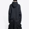 Balenciaga x THE SIMPSONS Baumwoll-Hoodie, weite Passform «Schwarz» 675003TLVG81000
