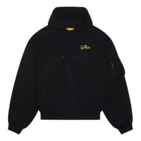 Balenciaga x The Simpsons Gepolsterter Bomber-Hoodie «Black» 657115TLVG71000