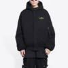 Balenciaga x The Simpsons Gepolsterter Bomber-Hoodie «Black» 657115TLVG71000