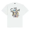 Balenciaga x THE SIMPSONS Oversize-Baumwoll-T-Shirt «White» 676589TLVG70901