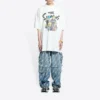 Balenciaga x THE SIMPSONS Oversize-Baumwoll-T-Shirt «White» 676589TLVG70901