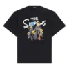Balenciaga x THE SIMPSONS Oversize-T-Shirt aus Baumwolle «Black» 676589TLVG71000