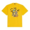 Balenciaga x THE SIMPSONS Oversize-T-Shirt aus Baumwolle «Yellow» 676589TLVG77200