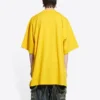 Balenciaga x THE SIMPSONS Oversize-T-Shirt aus Baumwolle «Yellow» 676589TLVG77200