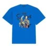 Balenciaga x The Simpsons Oversize-T-Shirt «Blue» 676589TLVG74210
