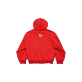Balenciaga x Under Armour Zip-Up-Hoodie «Red White» 803264TRVB86540