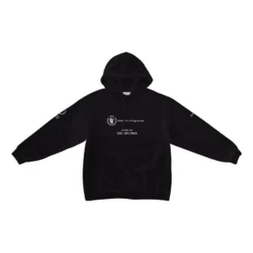 Balenciaga x WFP Hoodie Medium Fit «Black» 600583TMVL11070