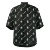 Balenciaga x WFP Kurzarm-Shirt mit quadratischem Rückenausschnitt «Black White» 602026TIL251070