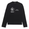 Balenciaga x WFP Langarm-T-Shirt, Medium Fit «Black» 612967THV841000