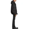 Balenciaga x WFP Leichte Bomberjacke mit Kapuze «Black» 752178TLO251000