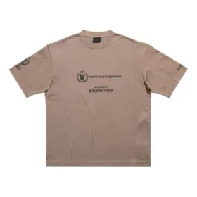 Balenciaga x WFP T-Shirt Medium Fit «Beige» 612966TMVL27761