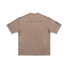 Balenciaga x WFP T-Shirt Medium Fit «Beige» 612966TMVL27761
