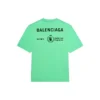 Balenciaga x WFP T-Shirt, Medium Fit «Green» 612966THV844162