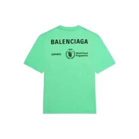 Balenciaga x WFP T-Shirt, Medium Fit «Green» 612966THV844162