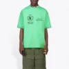Balenciaga x WFP T-Shirt, Medium Fit «Green» 612966THV844162