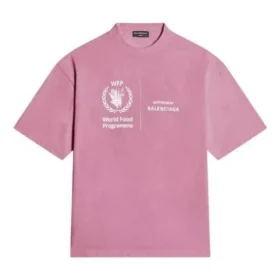 Balenciaga x WFP T-Shirt Medium Fit «Pink» 612966THV845621