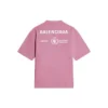 Balenciaga x WFP T-Shirt Medium Fit «Pink» 612966THV845621