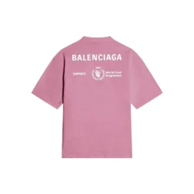 Balenciaga x WFP T-Shirt Medium Fit «Pink» 612966THV845621