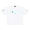 Balenciaga x WFP T-Shirt, Medium Fit «White» 612966TMVL29086