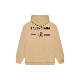 Balenciaga x World Food Programme Hoodie in mittlerer Passform «Beige» 600583TJVK49605