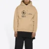 Balenciaga x World Food Programme Hoodie in mittlerer Passform «Beige» 600583TJVK49605
