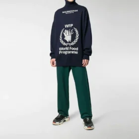 Balenciaga x World Food Programme Pulli «Navy White» 542703T15074177