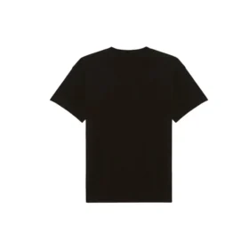 Band-Porträt-Aufdruck, Logo, Retro, locker sitzend, kurzärmelig, Unisex, schwarz 612966TIVA11000