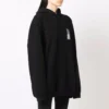 Barcode Baumwoll-Hoodie «Black» 651799TKVE61070