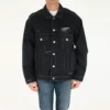 Barcode Destroyed-Denim-Jacke «Schwarz» 664329TBP471055