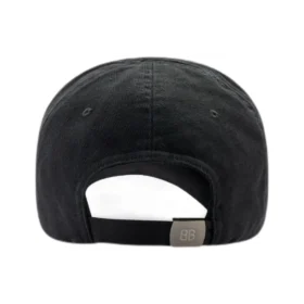 Baseballkappe mit diagonalem Logo «Black White» 680738410B21077