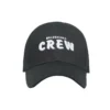 Baseballkappe mit gesticktem Crew-Logo «Black» 617139310B21000